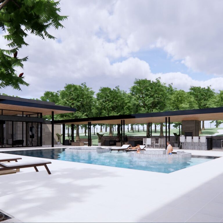 Modern Hill Country Village Residence