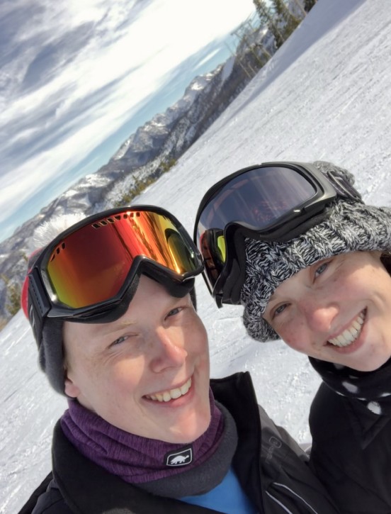 Aubrey Best life with husband in the mountains