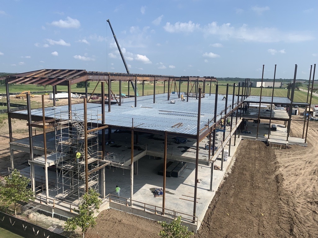 Blinn RELLIS Building 2 Under Construction