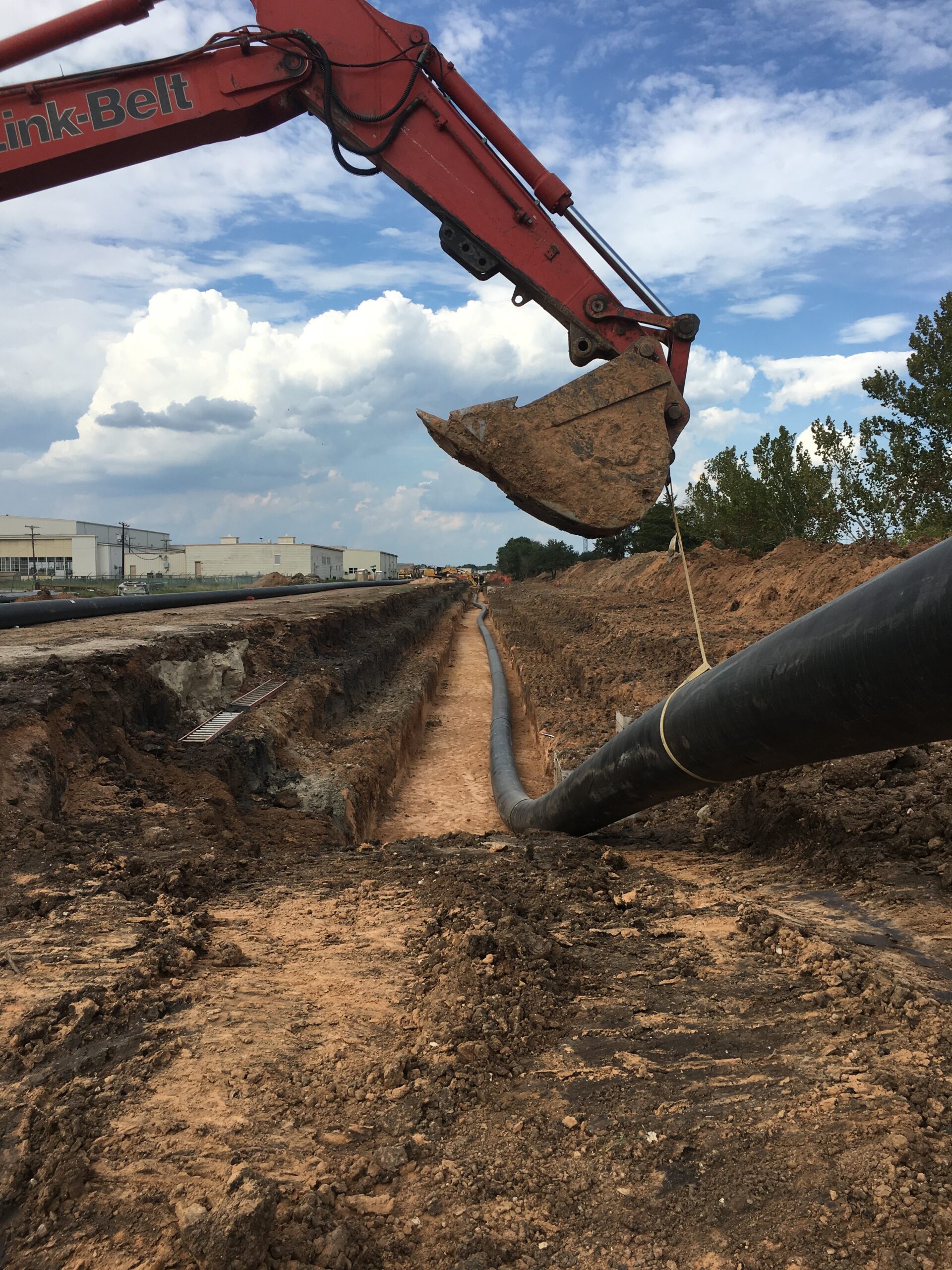 Civil: pipeline installation