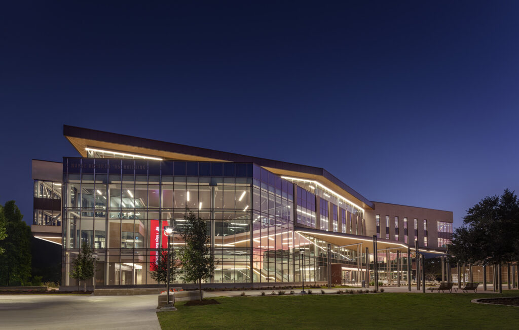 Business Education Complex night time