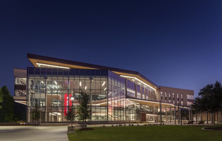 Business Education Complex night time