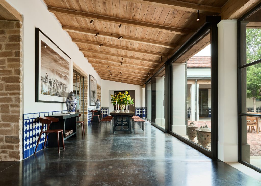 Cook Shack hallway