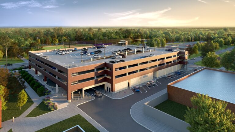 Tarleton Parking Garage Roof