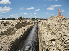 Civil service: culvert installation