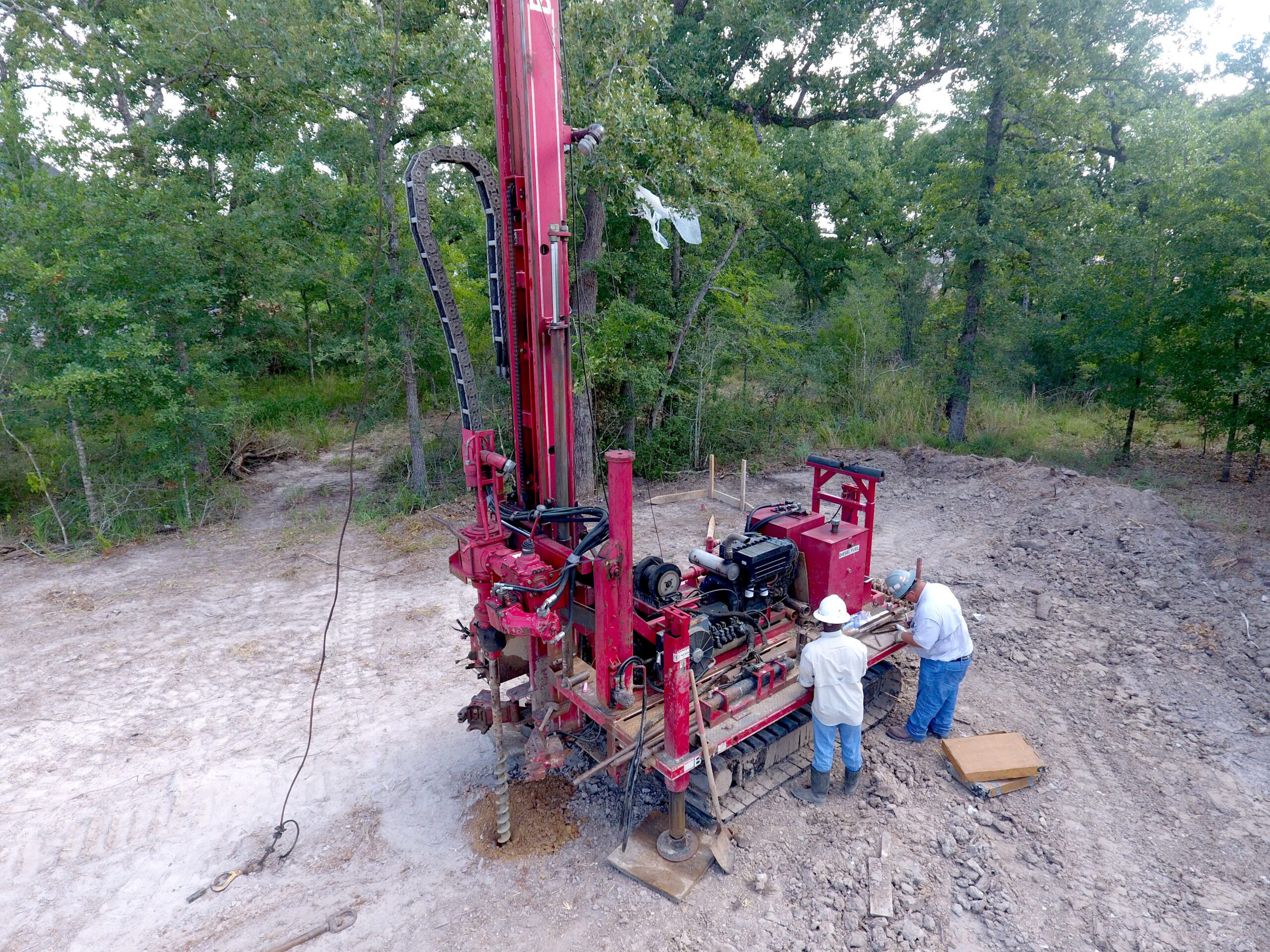 Drill Rig aerial