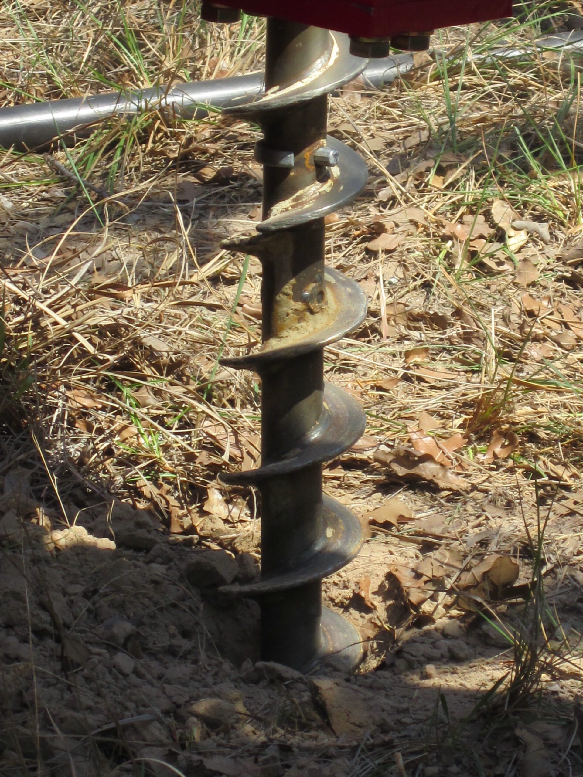 Drill Rig in Ground