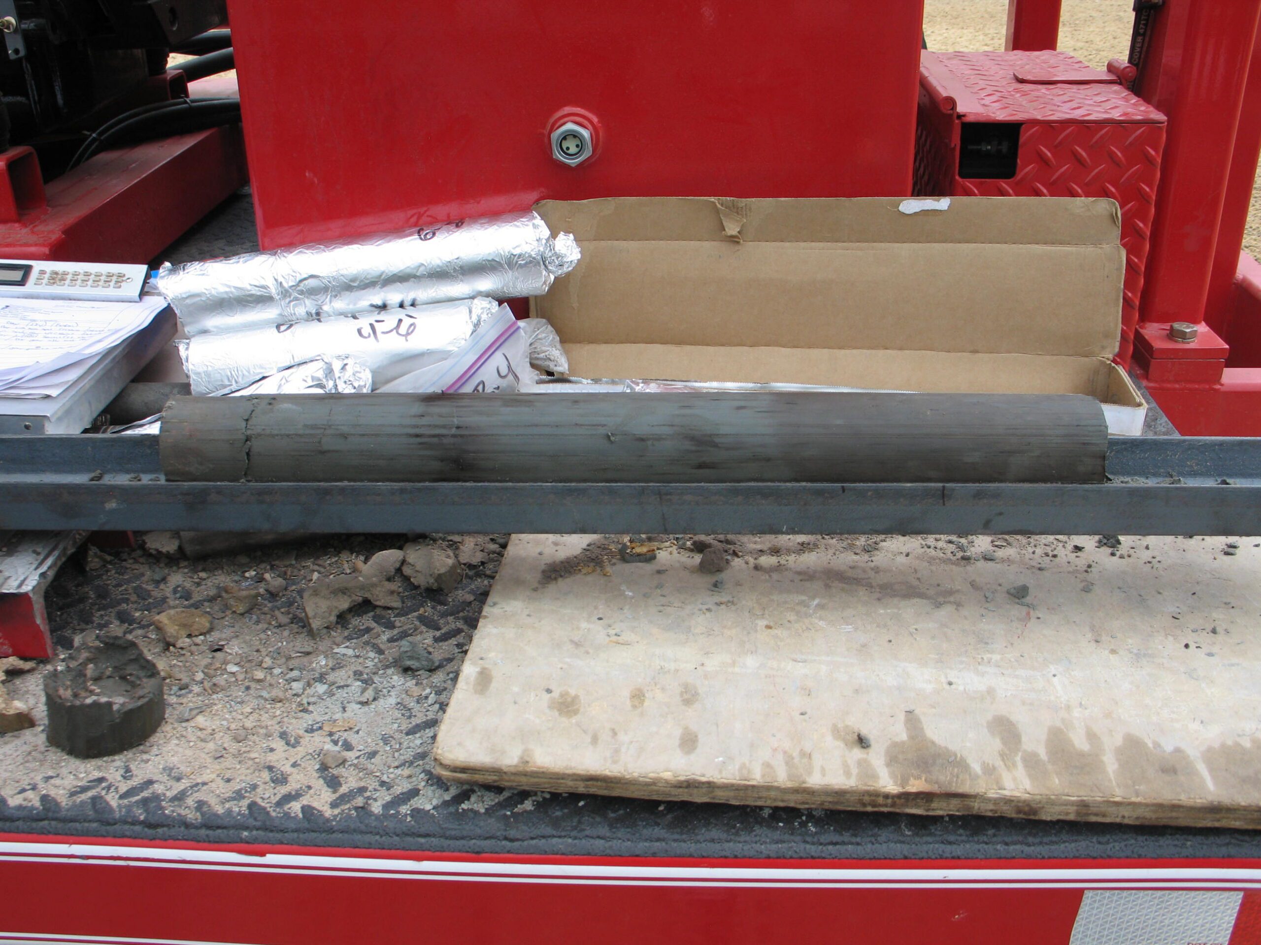 Drill Rig boring