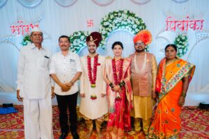 Prashant Patil prashant best life at wedding with family